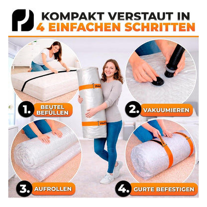 Sac de vidat PACKDUDE pentru saltele de pana la 200 x 100 cm, marimea S