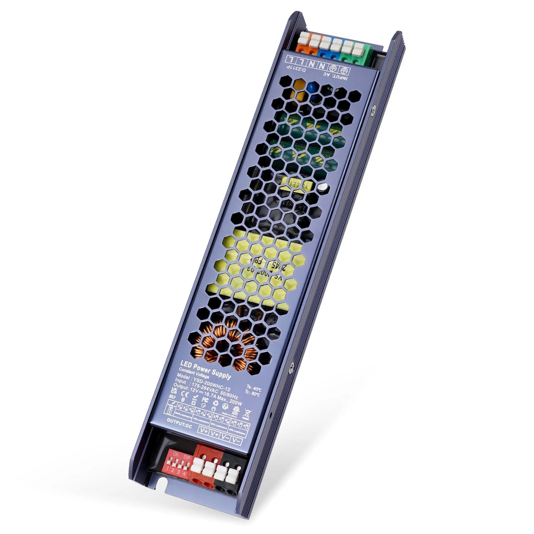 Transformator LED 12V 200W, Alimentator 230V la 12V DC pentru Benzi LED si Iluminat