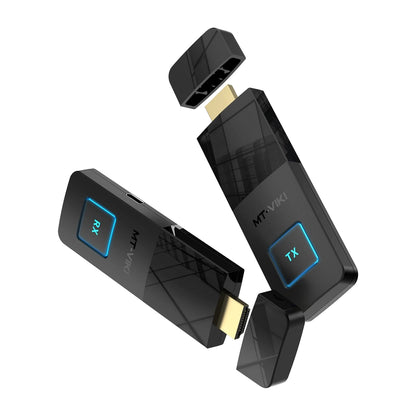 Transmitator Wireless HDMI MT-VIKI cu Receiver, 30M, 1080P@60Hz, 2.4/5GHz, Plug &amp; Play, Compatibil Laptop, PC, Monitor, Proiector, HDTV
