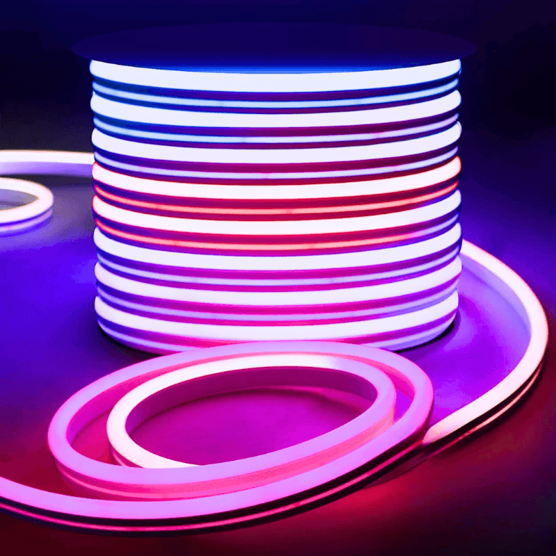 Furtun neon flex LED RGB 12V 120 LED/m IP65