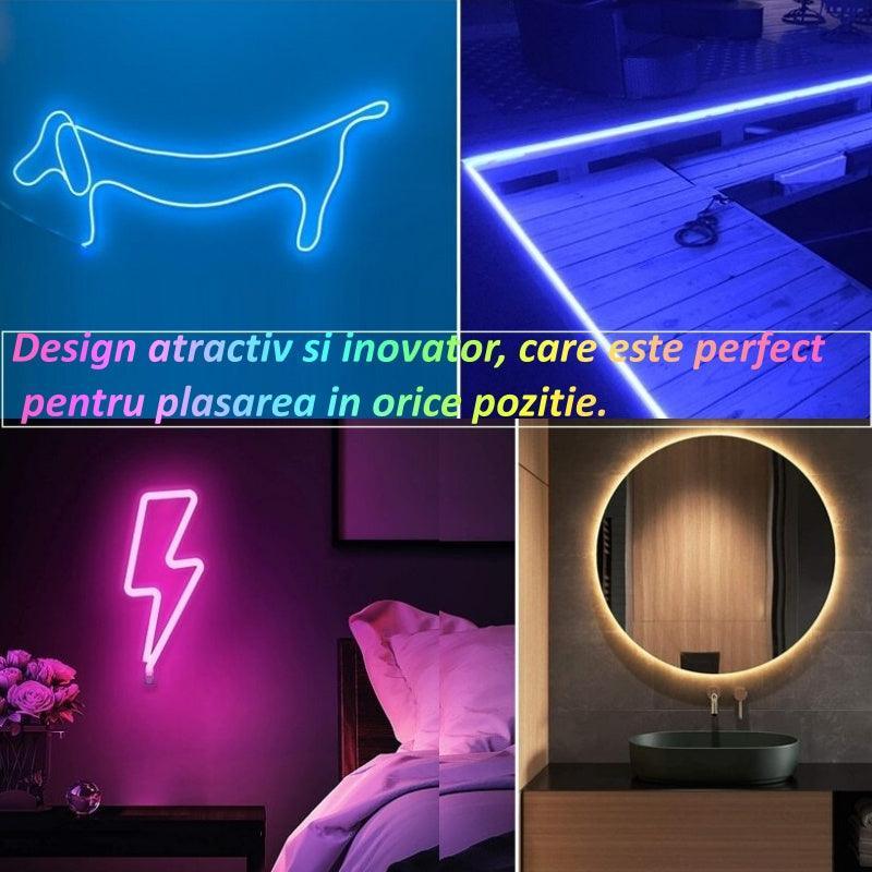 Furtun neon flex LED RGB 12V 120 LED/m IP65