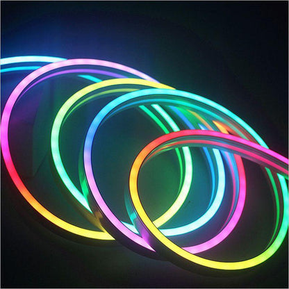 Furtun neon flex LED RGB 12V 120 LED/m IP65