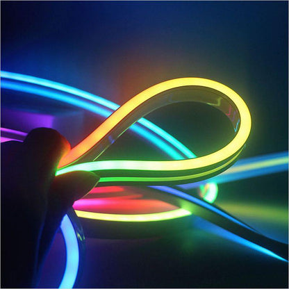 Furtun neon flex LED RGB 12V 120 LED/m IP65