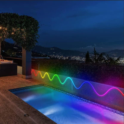 Furtun neon flex LED RGB 12V 120 LED/m IP65